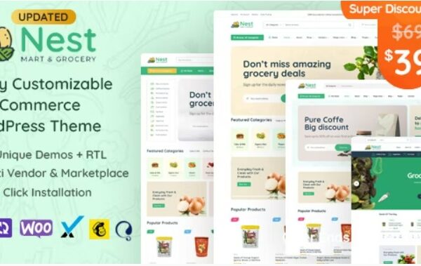 Nest – Multipurpose WooCommerce WordPress Theme