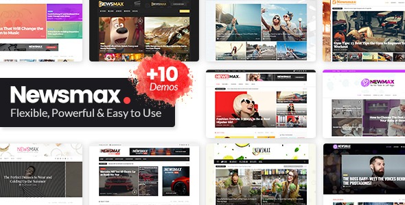 Newsmax – Multi-Purpose News & Magazine Theme