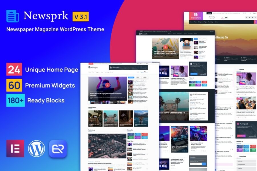 Newsprk – Newspaper WordPress Theme Newsprk – Newspaper WordPress Theme