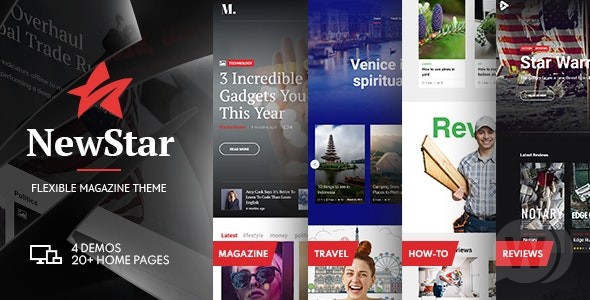 NewStar – News WordPress Theme