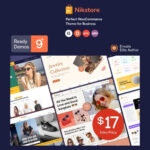 Nikstore Creative Multipurpose WooCommerce Theme - Download $4.49