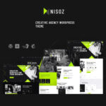 Nisoz - Creative Agency WordPress Theme - Download $4.49