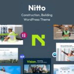 Nitto – Building, Construction WordPress Theme $4.49
