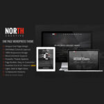 North - One Page Parallax WordPress Theme - Download $4.49