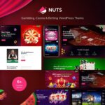 Nuts - Gambling, Casino & Betting WordPress Theme $4.49