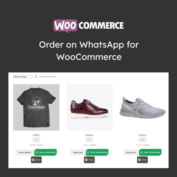 Order on WhatsApp for WooCommerce - Download $4.49