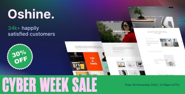 Oshine Multipurpose Creative Theme Oshine Multipurpose Creative Theme