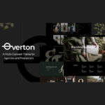 Overton - Creative Theme for Agencies and Freelancers - Download $4.49