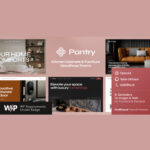 Pantry — Kitchen Cabinets & Furniture WordPress Theme - Download $4.49