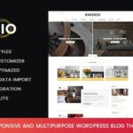 Paperio Responsive And Multipurpose WordPress Blog Theme