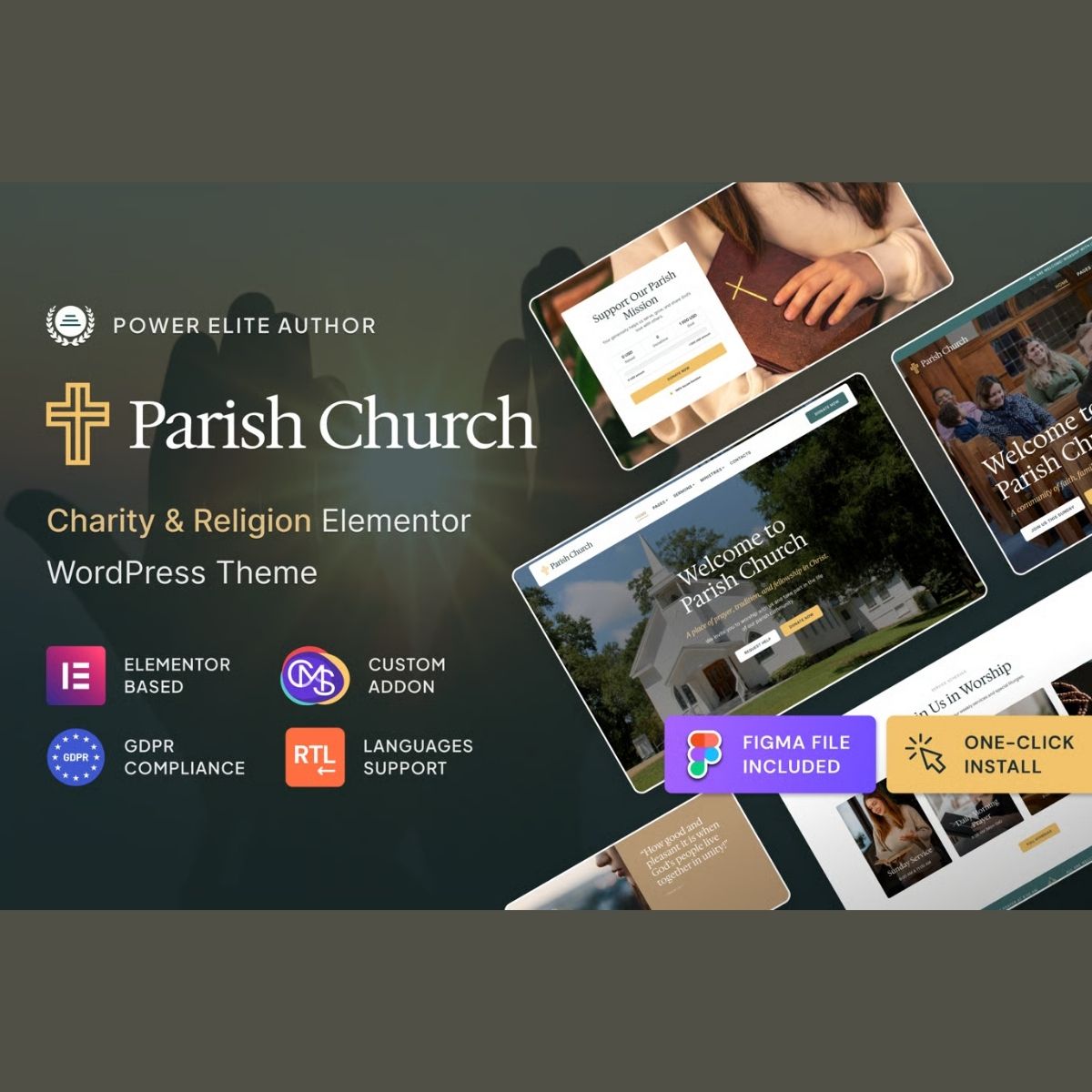 Parish Church - Religion & Charity WordPress Theme - Download $4.49 Parish Church - Religion & Charity WordPress Theme - Download $4.49