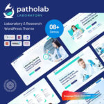 Patholab - Laboratory & Science Research WordPress Theme - Download $4.49