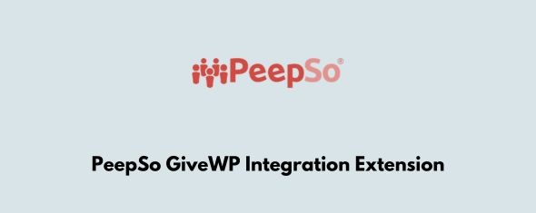 PeepSo GiveWP Integration GPL v8.0.0.0 PeepSo GiveWP Integration GPL v8.0.0.0
