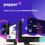 Pepper - Elegent Multi Purpose WordPress Theme - Download $4.49