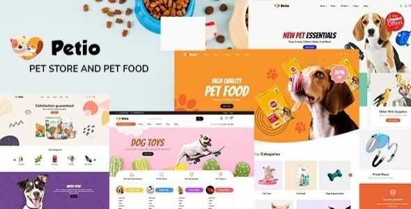 Petio Theme GPL v1.2.2 – Pet Store WooCommerce WordPress Theme