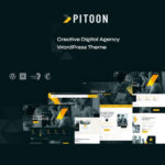 Pitoon - Creative Digital Agency WordPress Theme - Download $4.49
