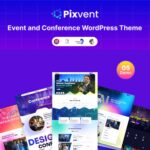 Pixvent – Event and Conference WordPress Theme - Download $4.49