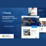 Plumbr - Plumbing Services Gutenverse FSE WordPress Theme - Download $4.49