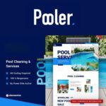 Pooler - Swimming Pool Cleaning Services WordPress Theme - Download $4.49