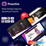 Proactive - Web Design Agency WordPress Theme - Download $4.49