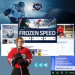 Puck - Ice Hockey & Winter Sports WordPress Theme $4.49