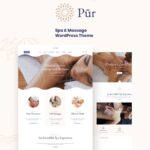 Pur - Spa WordPress Theme - Download $4.49