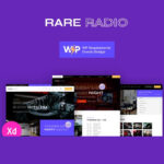 Rare Radio | Music Radio & Podcast WordPress Theme - Download $4.49