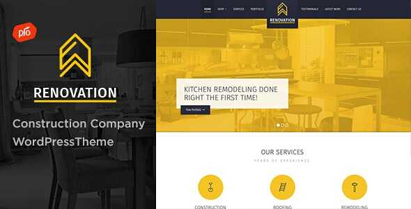 Renovation Theme GPL v4.6.2 – Construction Company Theme Renovation Theme GPL v4.6.2 – Construction Company Theme