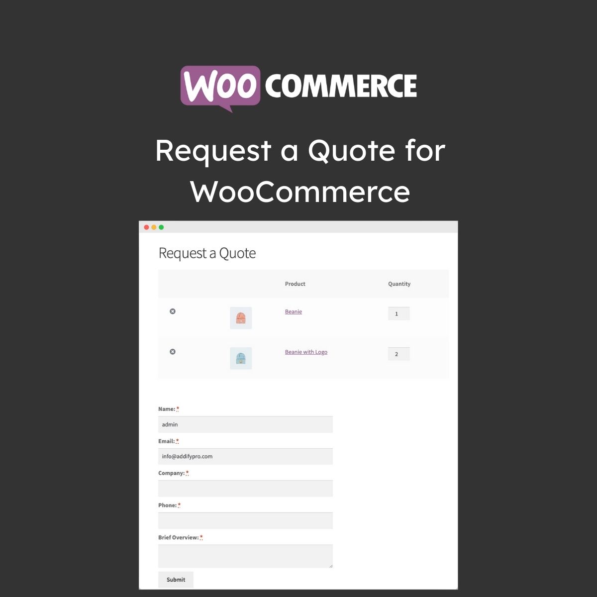 Request a Quote for WooCommerce - Download $4.49 Request a Quote for WooCommerce - Download $4.49