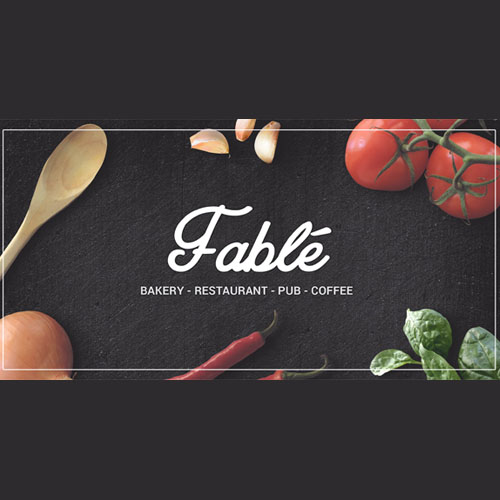 Restaurant Bakery Cafe Pub WordPress Theme - Fable - Download $4.49