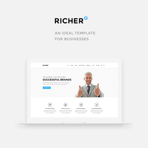 Richer - Responsive Multi-Purpose Theme - Download $4.49