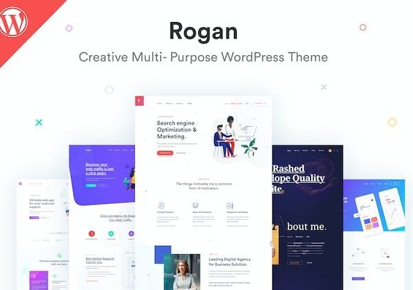 Rogan Creative Multipurpose WordPress Theme
