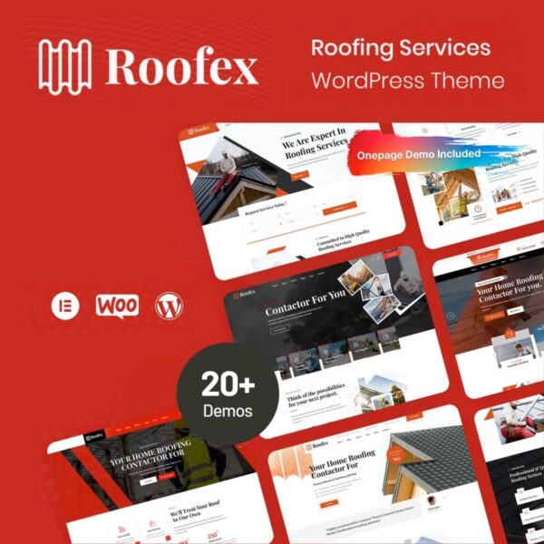 Roofex - Roofing WordPress Theme $4.49