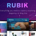Rubik – A Perfect Theme for Blog Magazine Website Download