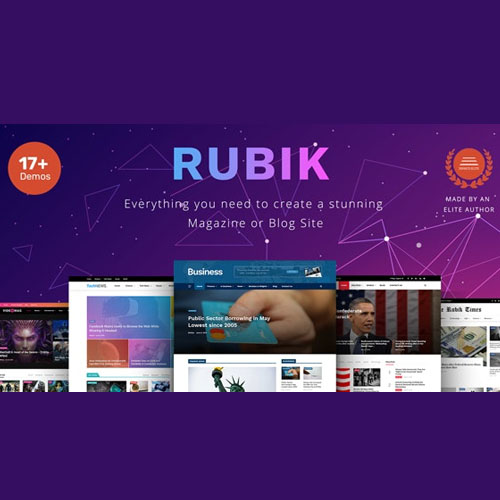 Rubik - A Perfect Theme for Blog Magazine Website - Download $4.49
