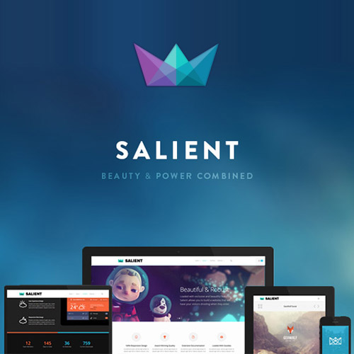 Salient - Responsive Multi-Purpose Theme - Download $4.49