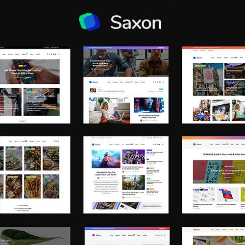 Saxon - Viral Content Blog & Magazine WordPress Theme - Download $4.49