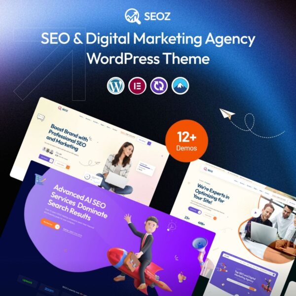 Seoz - SEO & Digital Marketing WordPress Theme $4.49