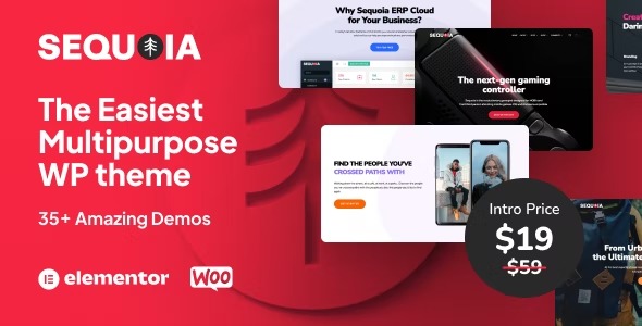 Sequoia Elementor Multipurpose WordPress Theme