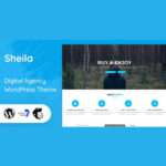 Sheila - Material Design Agency WordPress Theme - Download $4.49