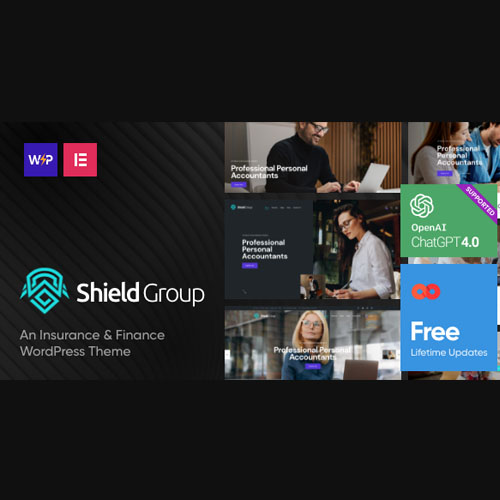 ShieldGroup | An Insurance & Finance WordPress Theme - Download $4.49