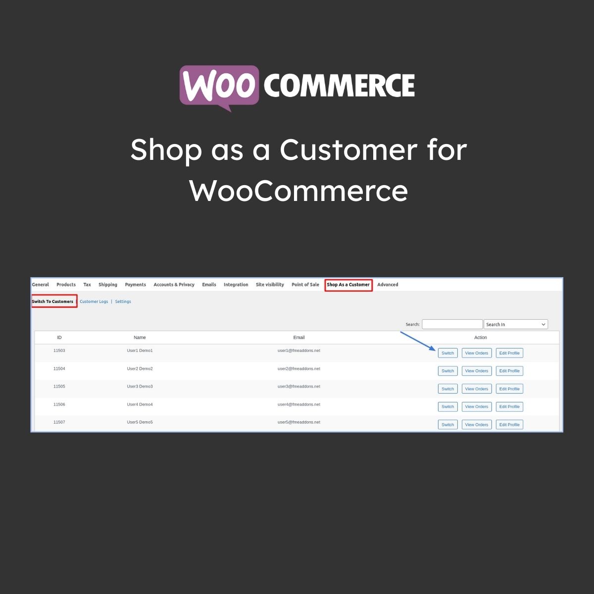 Shop as a Customer for WooCommerce - Download $4.49 Shop as a Customer for WooCommerce - Download $4.49