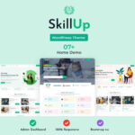 SkillUp - Online Education WordPress Theme - Download $4.49