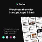 Sofax - Software & Startup WordPress Theme - Download $4.49