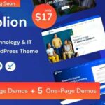 Solion Theme GPL v2.4 – Technology & IT Solutions WordPress Website