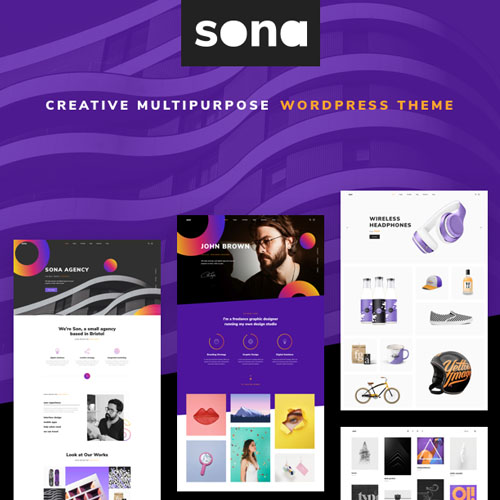 Sona - Digital Marketing Agency WordPress - Download $4.49