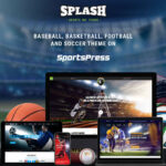 Splash Sport - WordPress Sports Theme for Basketball, Football, Soccer and Baseball Clubs - Download $4.49