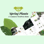 Spring Plants - Gardening & Houseplants WordPress Theme - Download $4.49