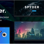 Spyder – One Page Multipurpose HTML Template