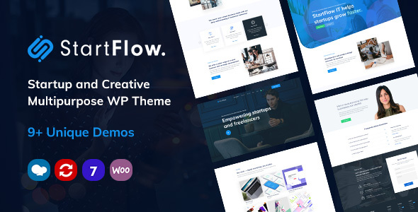 Start Flow – Startup and Creative Multipurpose WordPress Theme